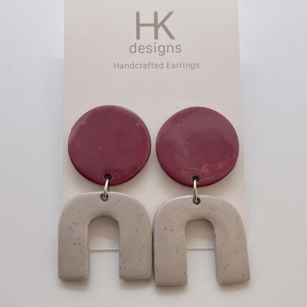Handmade Clay Earrings